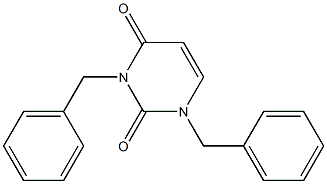 1,3-Dibenzylpyrimidine-2,4(1H,3H)-dione Struktur