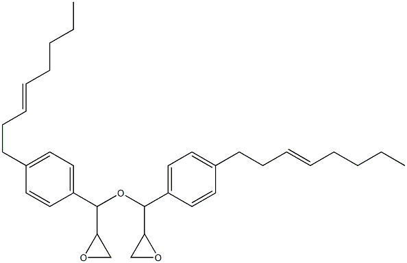 4-(3-Octenyl)phenylglycidyl ether Struktur