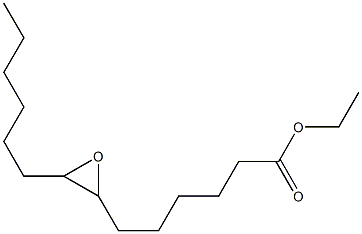 7,8-Epoxymyristic acid ethyl ester Struktur