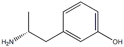 3-[(R)-2-Aminopropyl]phenol Struktur