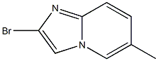 2-Bromo-6-methylimidazo[1,2-a]pyridine Struktur