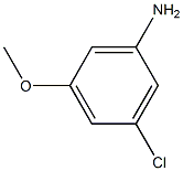 3-amino-5-chloroanisole Struktur