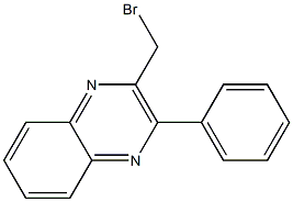 2-BroMoMethyl-3-phenylquinoxaline Struktur