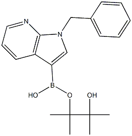 1-Benzyl-7-azaindole-3-boronic acid pinacol ester, 95% Struktur