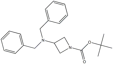 tert-butyl 3-(dibenzylaMino)azetidine-1-carboxylate Struktur