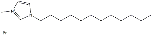 1- Dodecyl -3-methylimidazolium Bromide Struktur