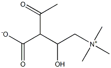 acetyl-L-carnitine Struktur