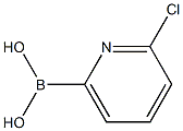 2-chloropyridine-6-boronic acid Struktur