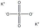 Potassium sulfate test solution Struktur