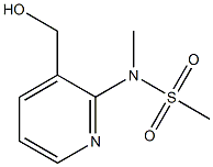 N-(3-(hydroxymethyl)pyridin-2-yl)-N-methylmethanesulfonamide Struktur