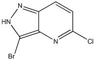 3-Bromo-5-chloro-2H-pyrazolo[4,3-b]pyridine Struktur