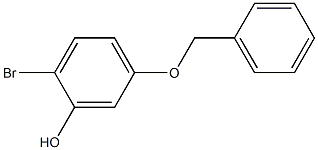 5-Benzyloxy-2-bromo-phenol Struktur