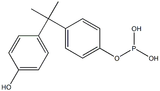 Bisphenol A phosphite Struktur