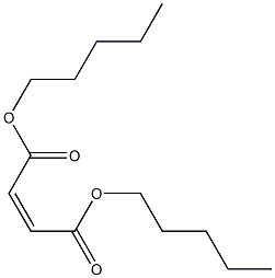 Di-n-amyl maleate Struktur