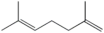 2,6-Dimethyl-1,5-heptadiene. Struktur