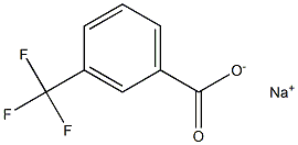 Sodium 3-(trifluoromethyl)benzoate 10% solution Struktur