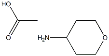 Tetrahydro-2H-pyran-4-ylamine acetate Struktur