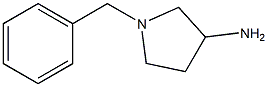 1-BENZLY-3-AMINOPYRROLIDINE Struktur