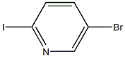 2-IODO-5-BROMO PRRIDINE Struktur