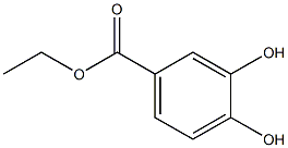 3 , 4-DIHYDROXY ETHYL BENZOATE Struktur