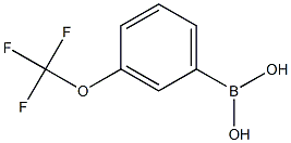 3-(TRIFLUOROMETHYLOXY)PHENYLBORONIC ACID Struktur