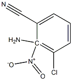 6-chloro-2-cyano-1-nitroaniline Struktur