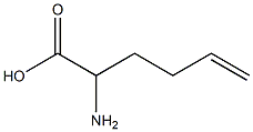 2-amino-5-hexenoic acid Struktur