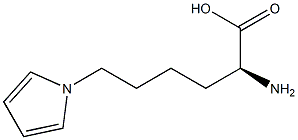 6-pyrrolylnorleucine Struktur