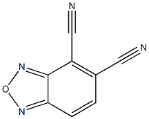 4,5-DICYANOBENZOFURAZAN Struktur