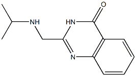 2-[(isopropylamino)methyl]quinazolin-4(3H)-one Struktur