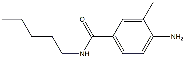 4-amino-3-methyl-N-pentylbenzamide Struktur