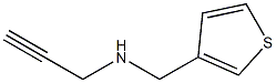 prop-2-yn-1-yl(thiophen-3-ylmethyl)amine Struktur