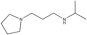 propan-2-yl[3-(pyrrolidin-1-yl)propyl]amine Struktur