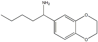 1-(2,3-dihydro-1,4-benzodioxin-6-yl)pentan-1-amine Struktur