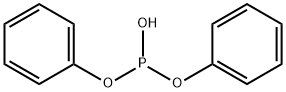 Phosphorous acid, diphenyl ester Struktur