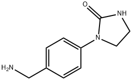 1-[4-(aminomethyl)phenyl]imidazolidin-2-one Struktur