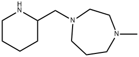 1-methyl-4-(piperidin-2-ylmethyl)-1,4-diazepane Struktur