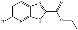 ethyl 5-chloro-1H-imidazo[4,5-b]pyridine-2-carboxylate
 Struktur