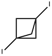 1,3-Diiodobicyclo[1.1.1]Pentane Struktur