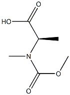 (2R)-2-[(methoxycarbonyl)(methyl)amino]propanoic acid, 1085528-20-6, 結(jié)構(gòu)式