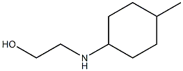 2-[(4-methylcyclohexyl)amino]ethan-1-ol Struktur