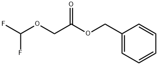 benzyl 2-(difluoromethoxy)acetate Struktur