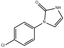 1-(4-chlorophenyl)-1,3-dihydro-2H-imidazol-2-one Struktur