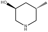 (3S,5S)-5-methyl-3-Piperidinol Struktur