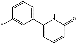 2-Hydroxy-6-(3-fluorophenyl)pyridine Struktur