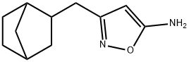 3-{bicyclo[2.2.1]heptan-2-ylmethyl}-1,2-oxazol-5-amine Struktur