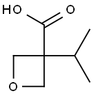 3-isopropyloxetane-3-carboxylic acid Struktur