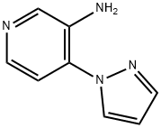 4-(1H-pyrazol-1-yl)pyridin-3-amine Struktur