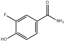 3-Fluoro-4-hydroxybenzamide Struktur