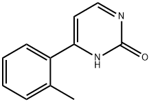 2-Hydroxy-4-(2-tolyl)pyrimidine Struktur